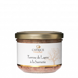 Terrine de lapin  la sarriette