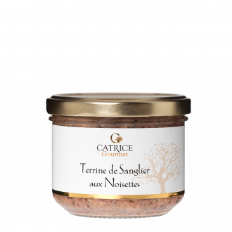 Terrine de sanglier aux noisettes