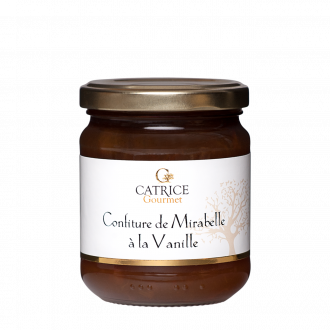 Confiture de Mirabelle aromatise  la vanille