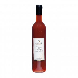 Vinaigre  la pulpe de Tomate au basilic - 50 cl