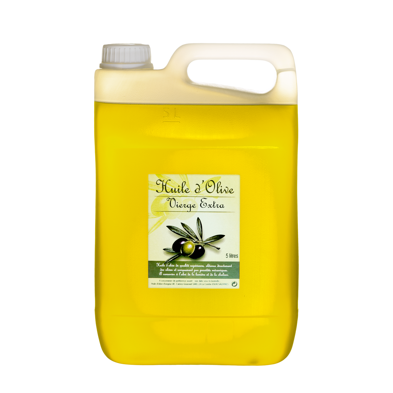 Catrice Gourmet - Vente en ligne de Huile d'olive vierge extra - bidon 5 L