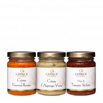 Trio tartinables de lgumes - 3x80g