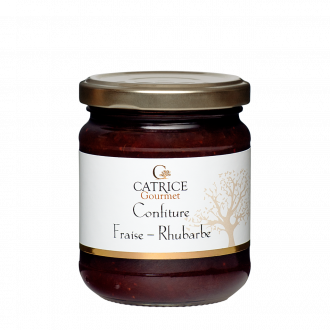 Confiture  fraise rhubarbe