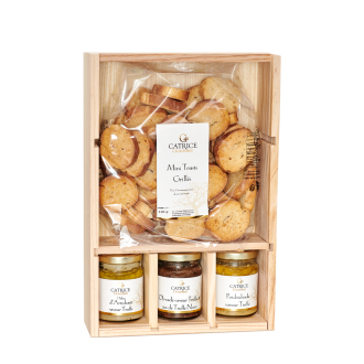 Coffret bois Apro truffe