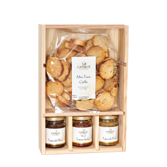 Coffret bois Apro provenal