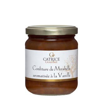 Confiture de Mirabelle aromatisée à la vanille
