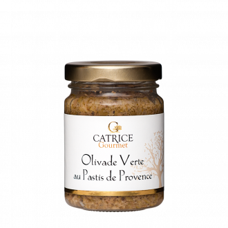 Olivade verte au Pastis de Provence