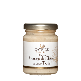 Délice fromage chèvre saveur truffe