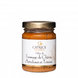 Dlice de fromage de chvre, artichaut, tomates